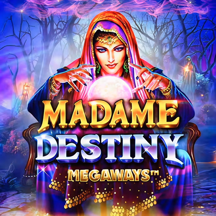 Madame Destiny slot with tarot bonus wheel